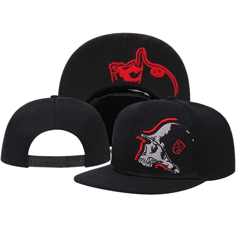 Casquette Hip-Hop Visière Plate – Style Streetwear Mixte 4 Saisons