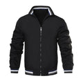 Blouson aviateur homme casual col montant zippé 5 coloris