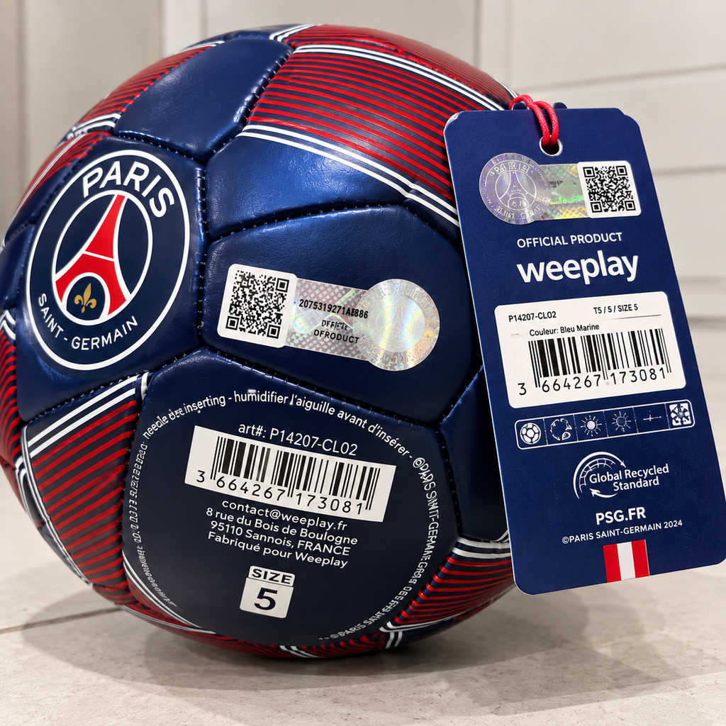 Ballon de Football Paris Saint-Germain PSG – Taille 5 – Produit Officiel