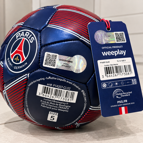 Ballon de Football Paris Saint-Germain PSG – Taille 5 – Produit Officiel