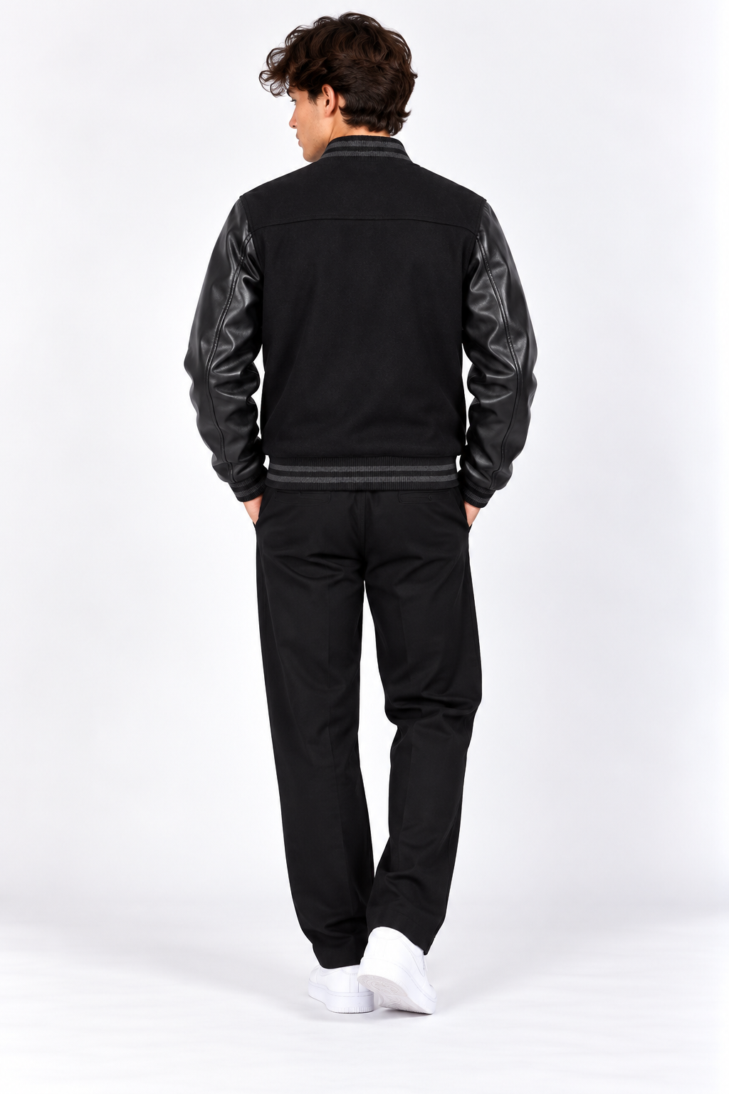 Veste homme épaisse à col rabattu – M à 3XL