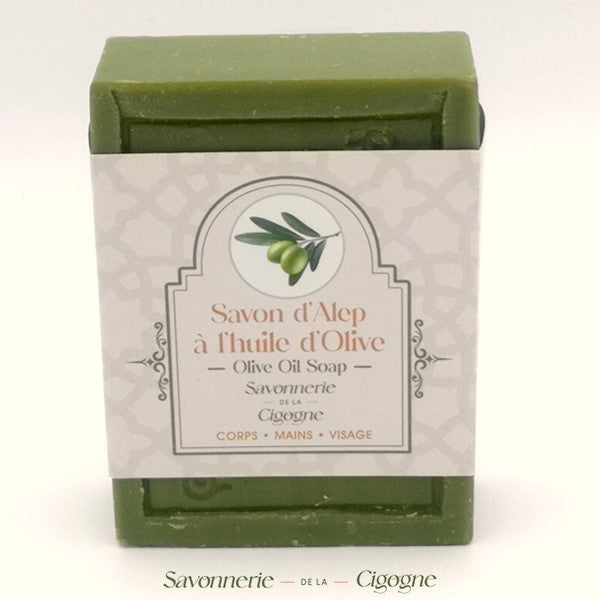 Savon d'Alep ornementé à l'huile d'olive 100g
