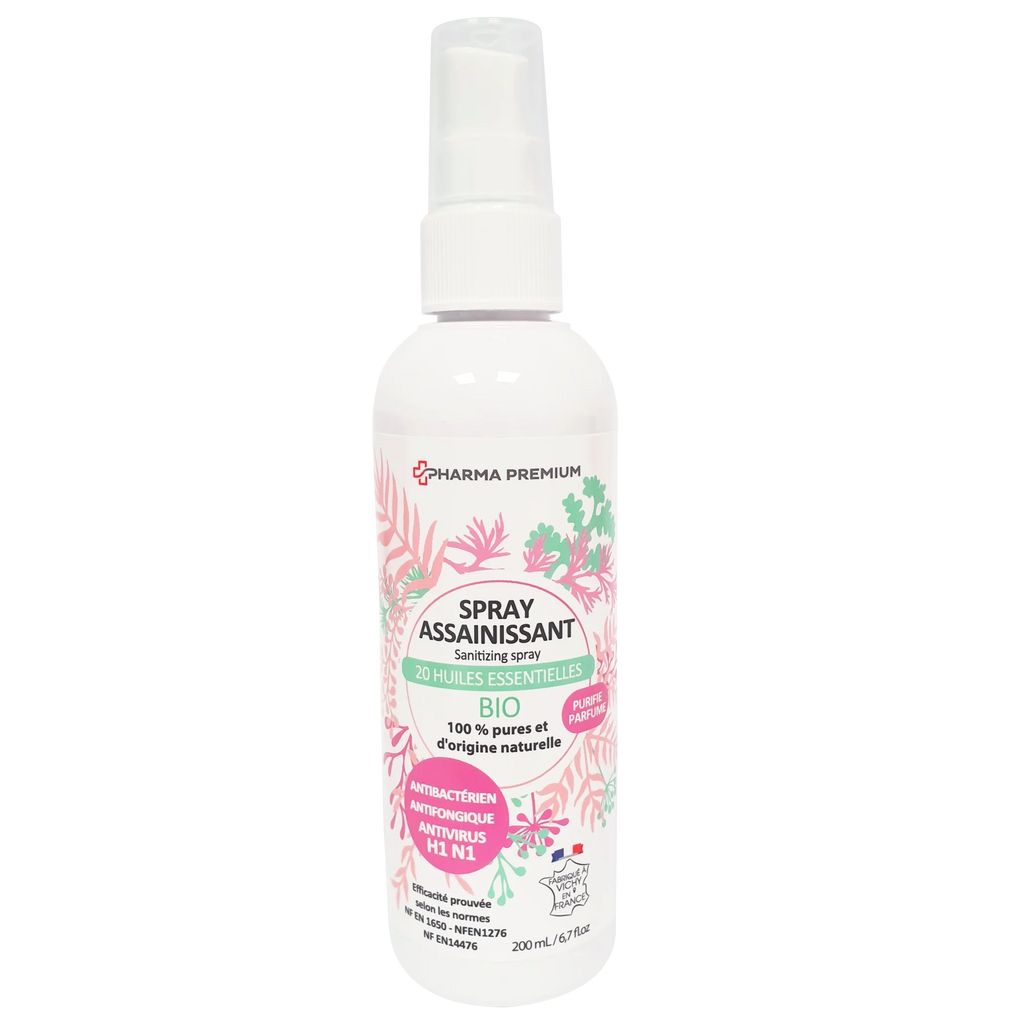 Spray Assainissant 20 huiles essentielles Certifiées Bio