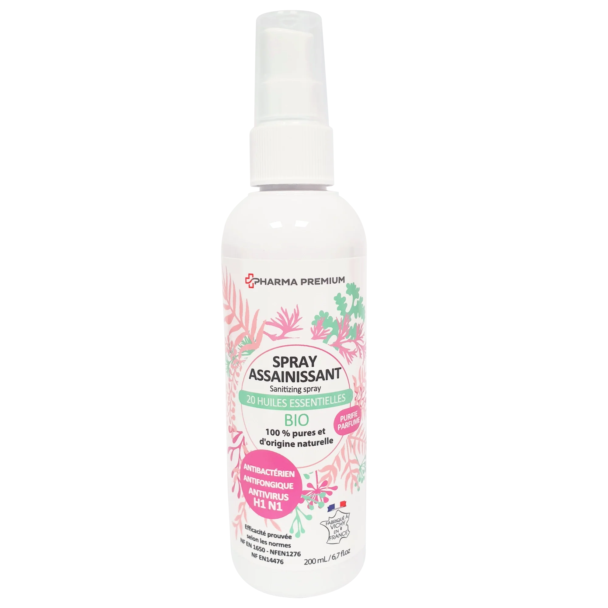 Spray Assainissant 20 huiles essentielles Certifiées Bio