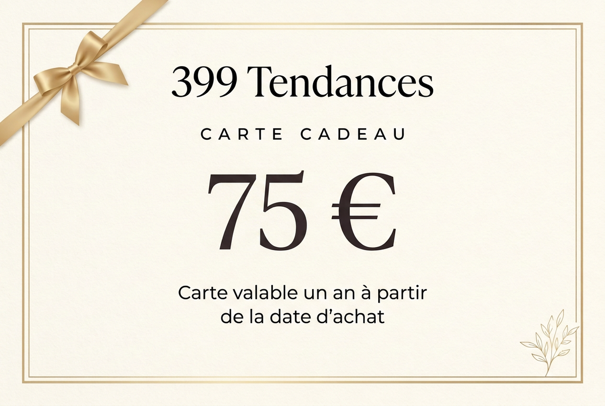 Carte cadeau 75 euros
