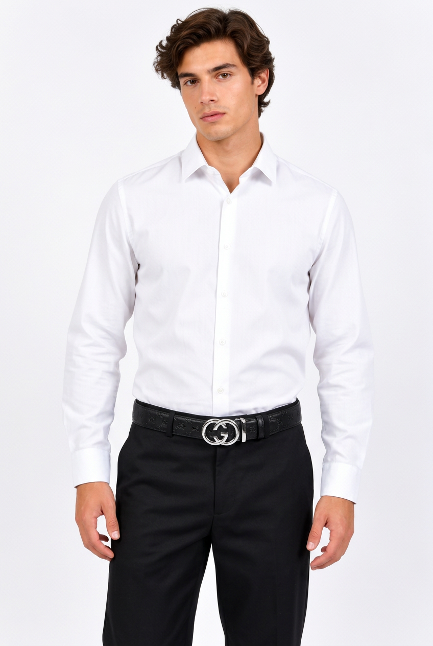 Ceinture homme portée par Jeff
