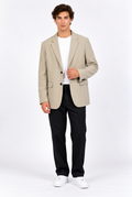 Blazer Homme Casual – Coupe Droite, 2 Boutons