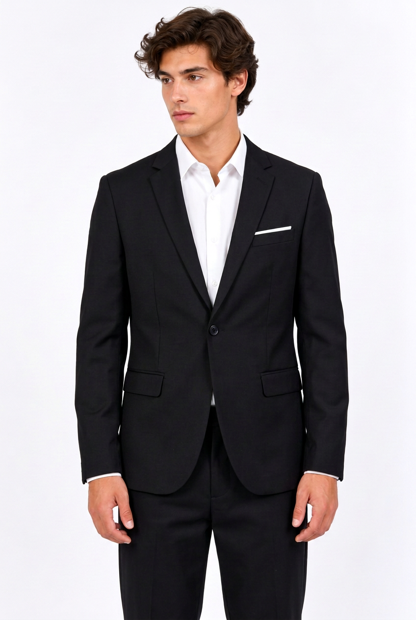 Blazer Homme Slim Fit – Veste de Costume Business Casual 7 Couleurs