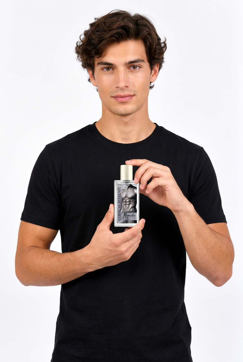 Eau de Cologne homme Roxelis 50 ml aux notes fraîches et épicées