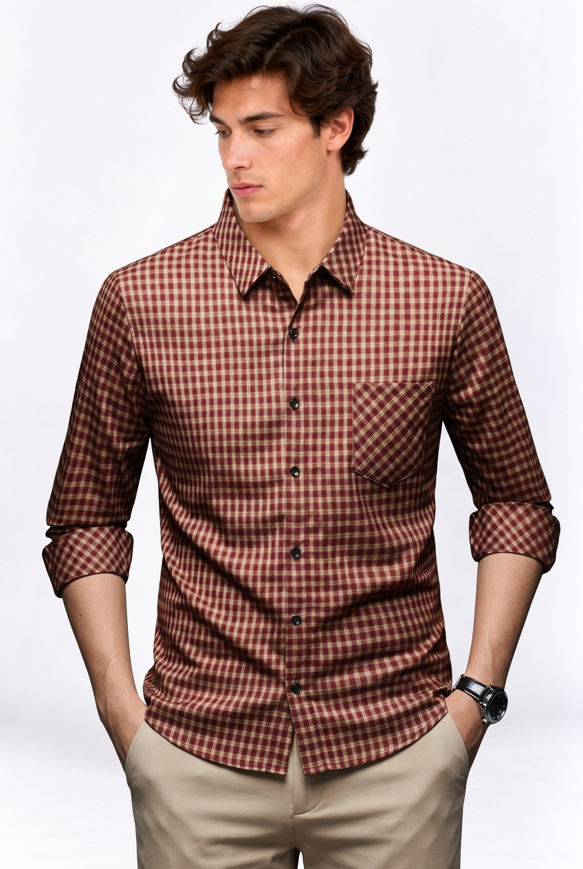 Jeff avec la chemise rouge, rendu satiné corrigé