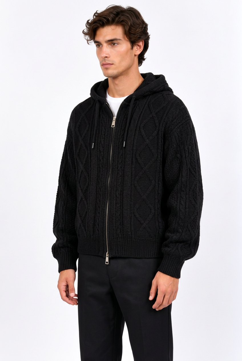 Jeff avec le gilet noir