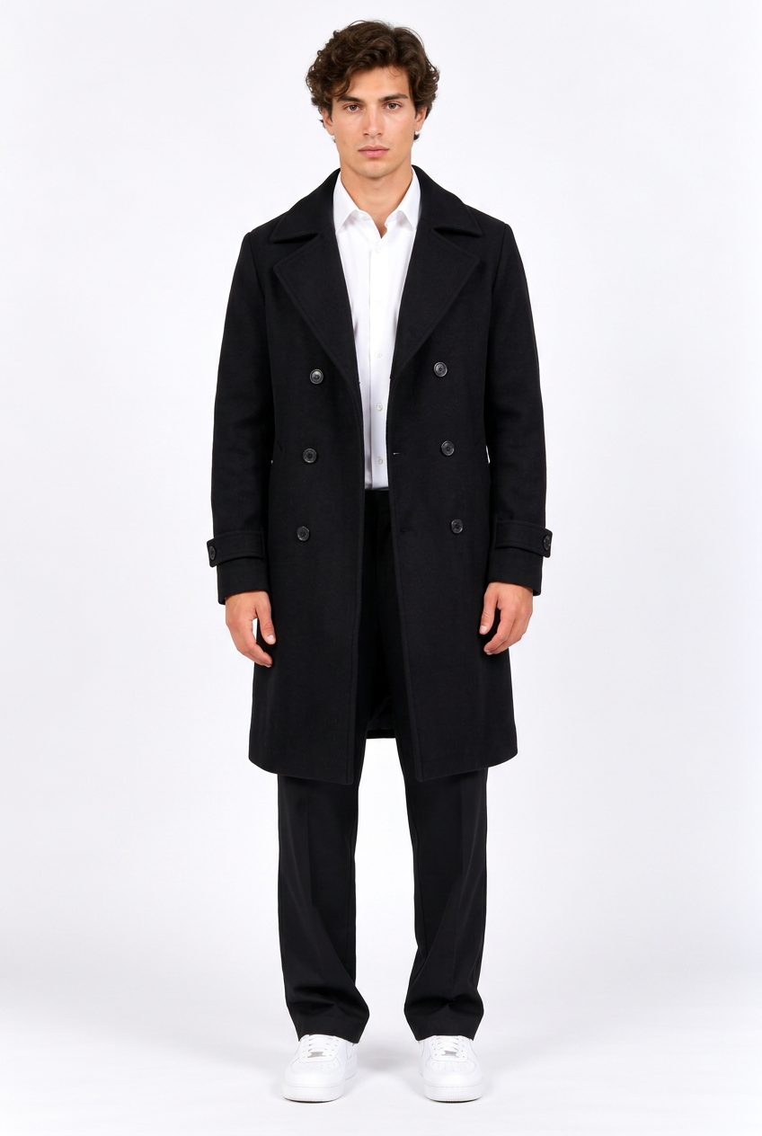 Jeff avec le manteau noir