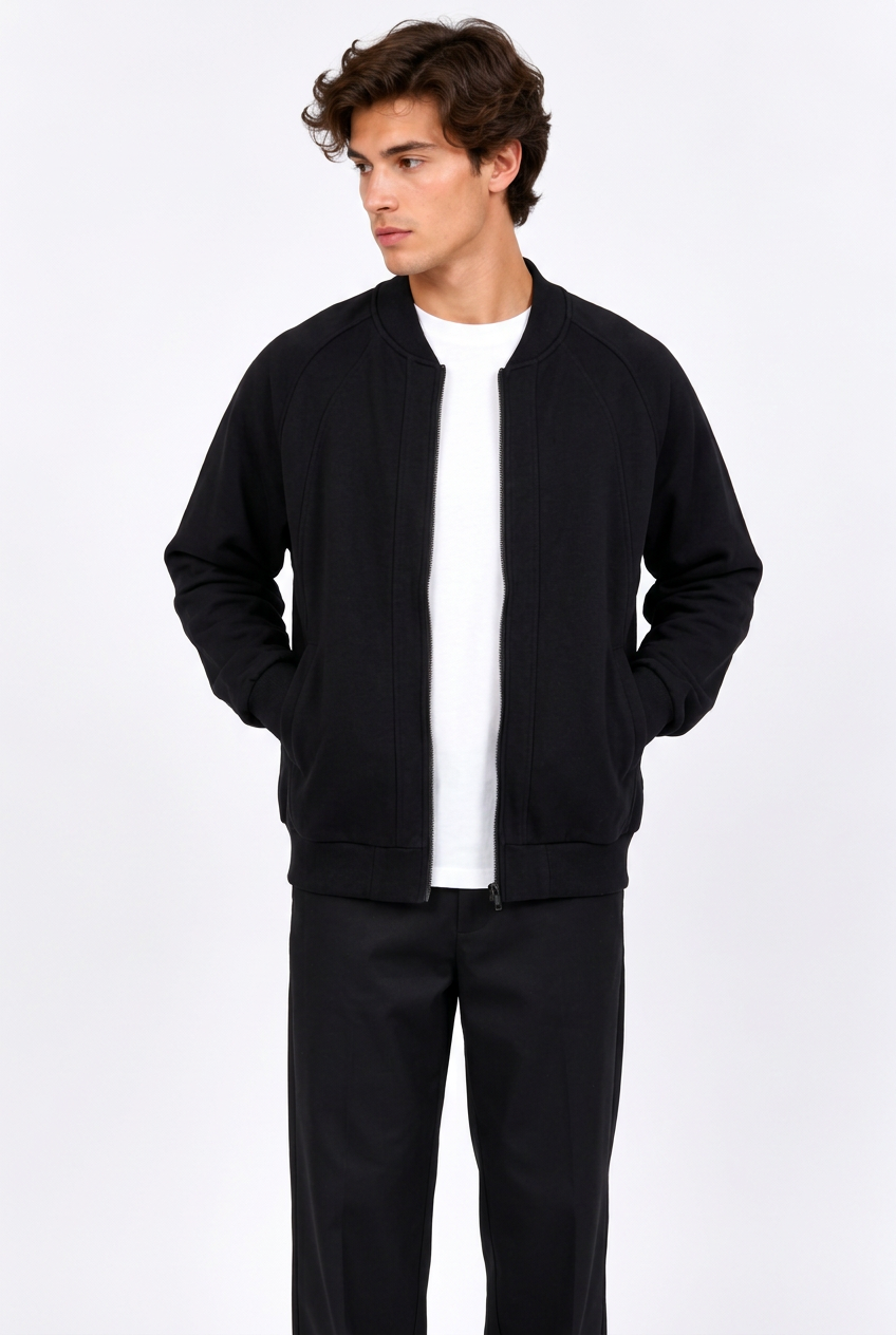 Jeff avec le sweat noir