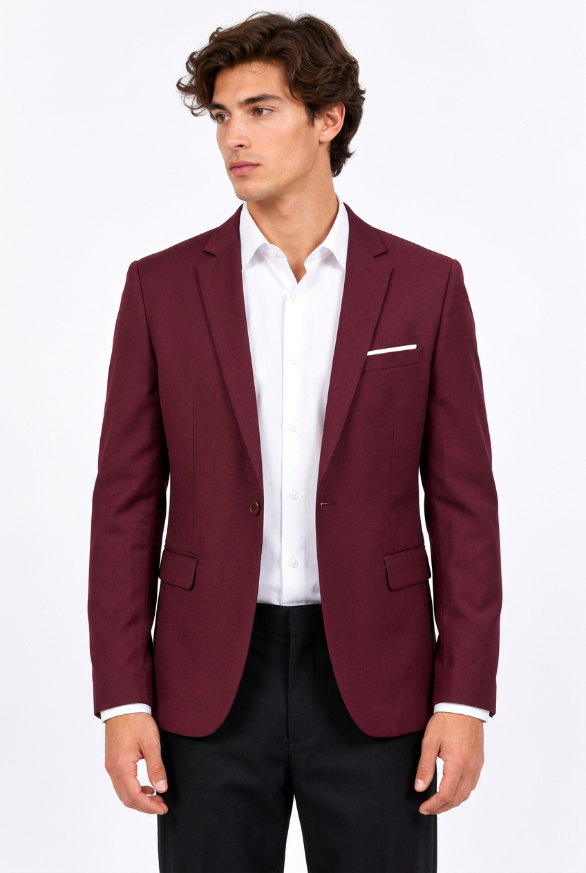Jeff blazer bordeaux