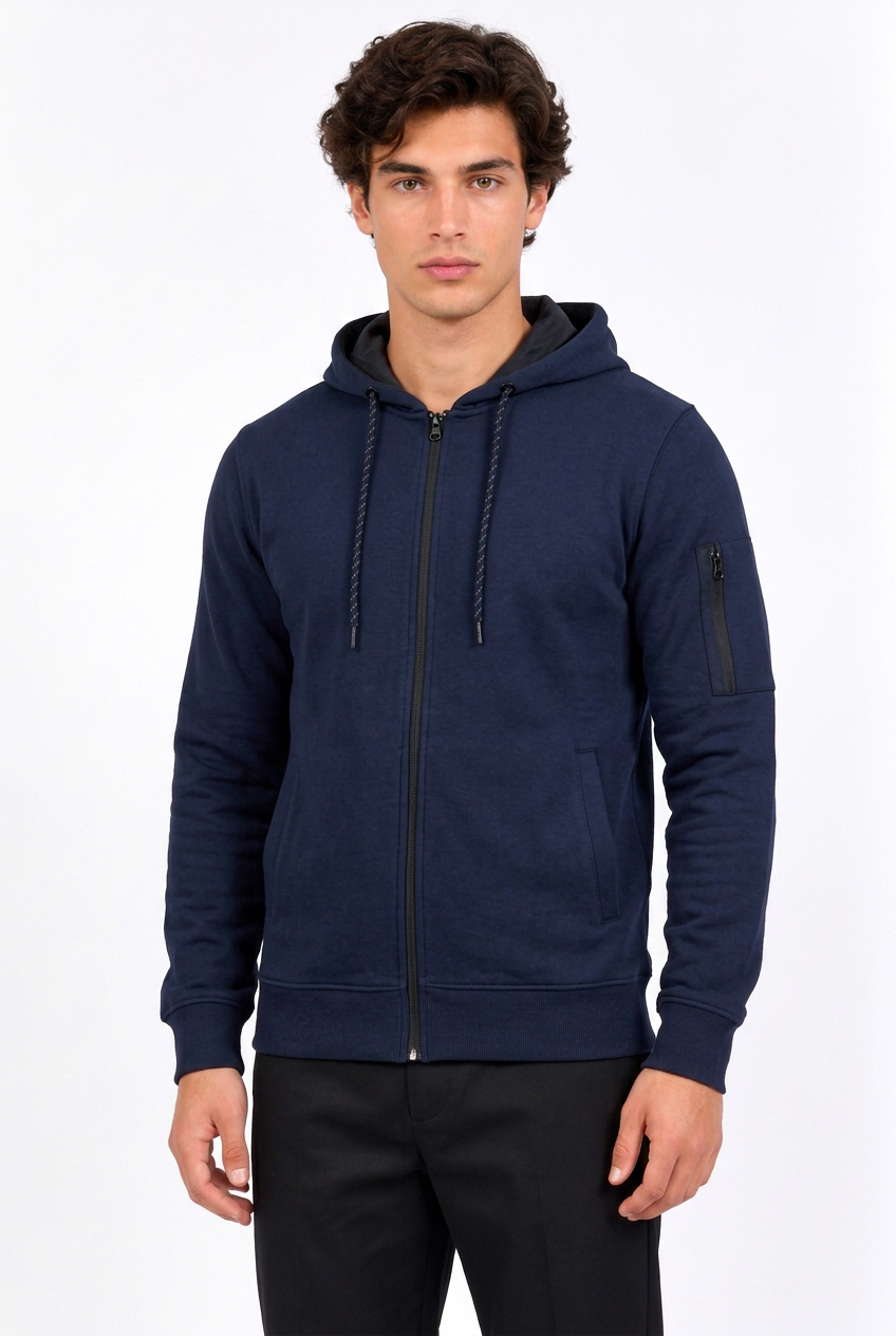 Jeff bleu marine
