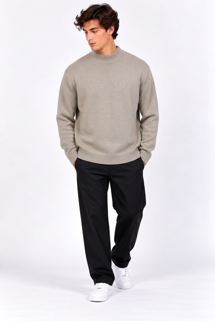 Jeff en beige grisé