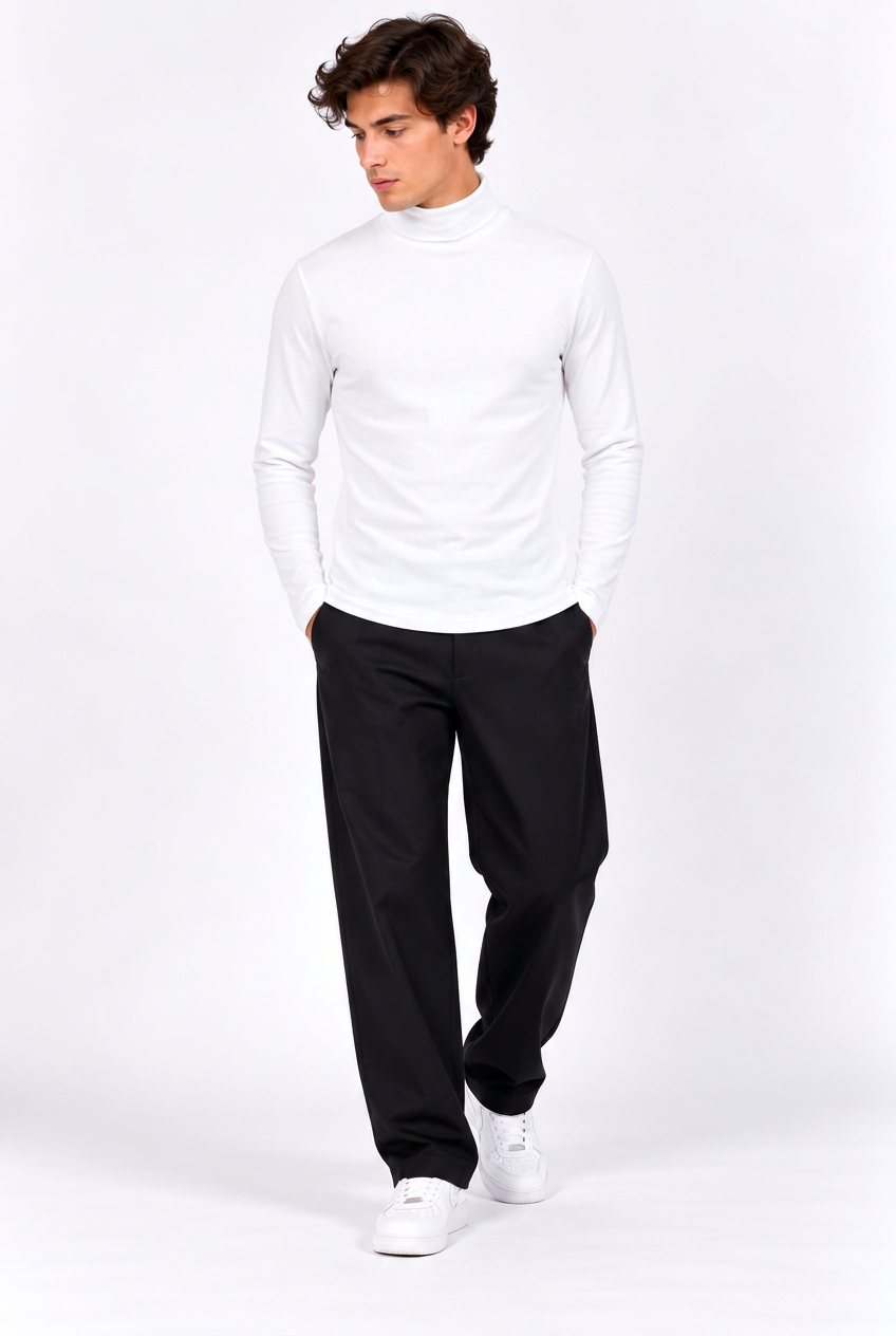 Jeff en blanc