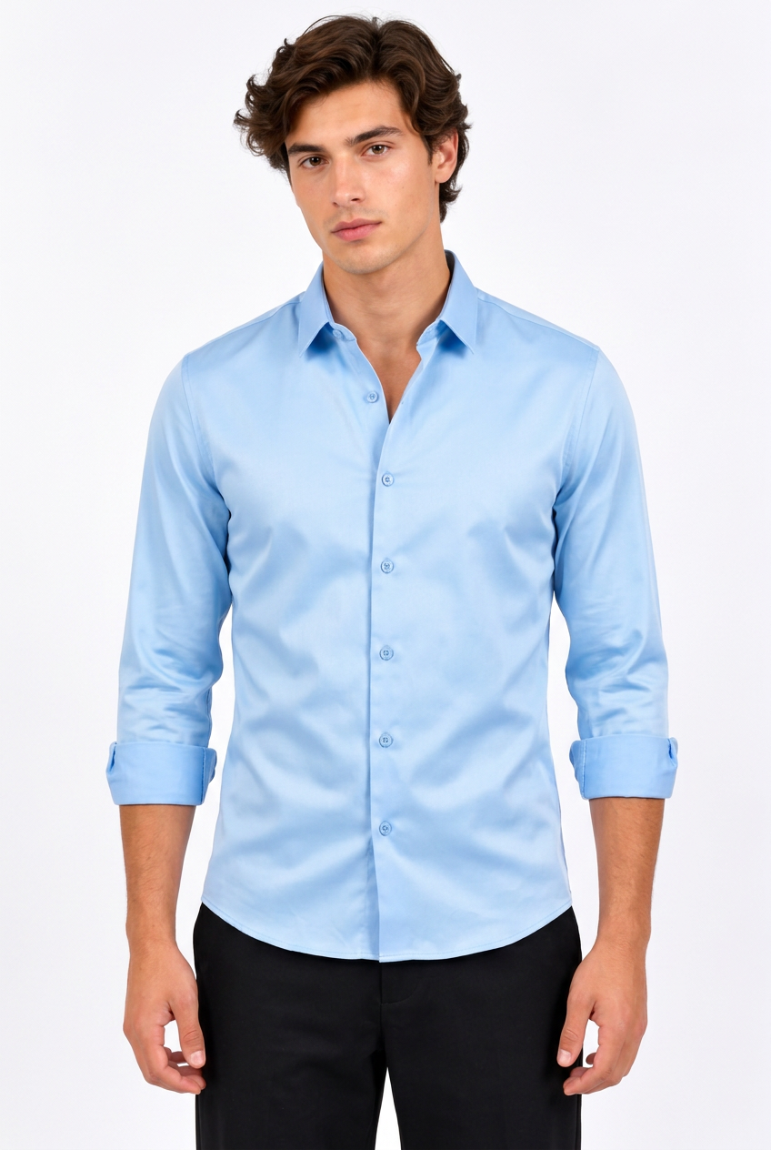 Jeff en bleu clair