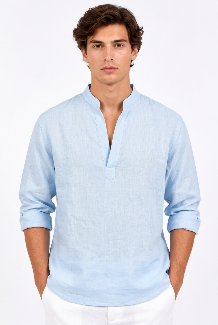 Jeff en bleu clair