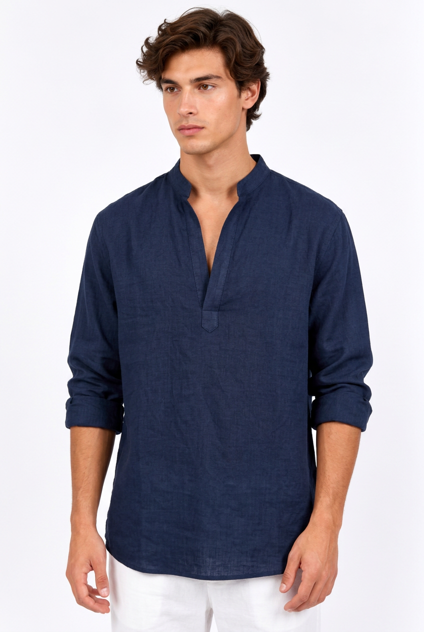 Jeff en bleu marine