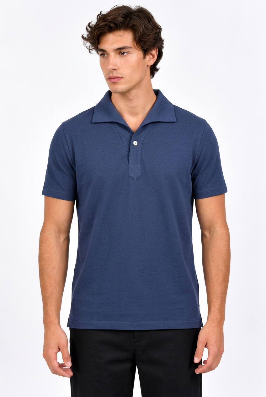 Jeff en bleu marine