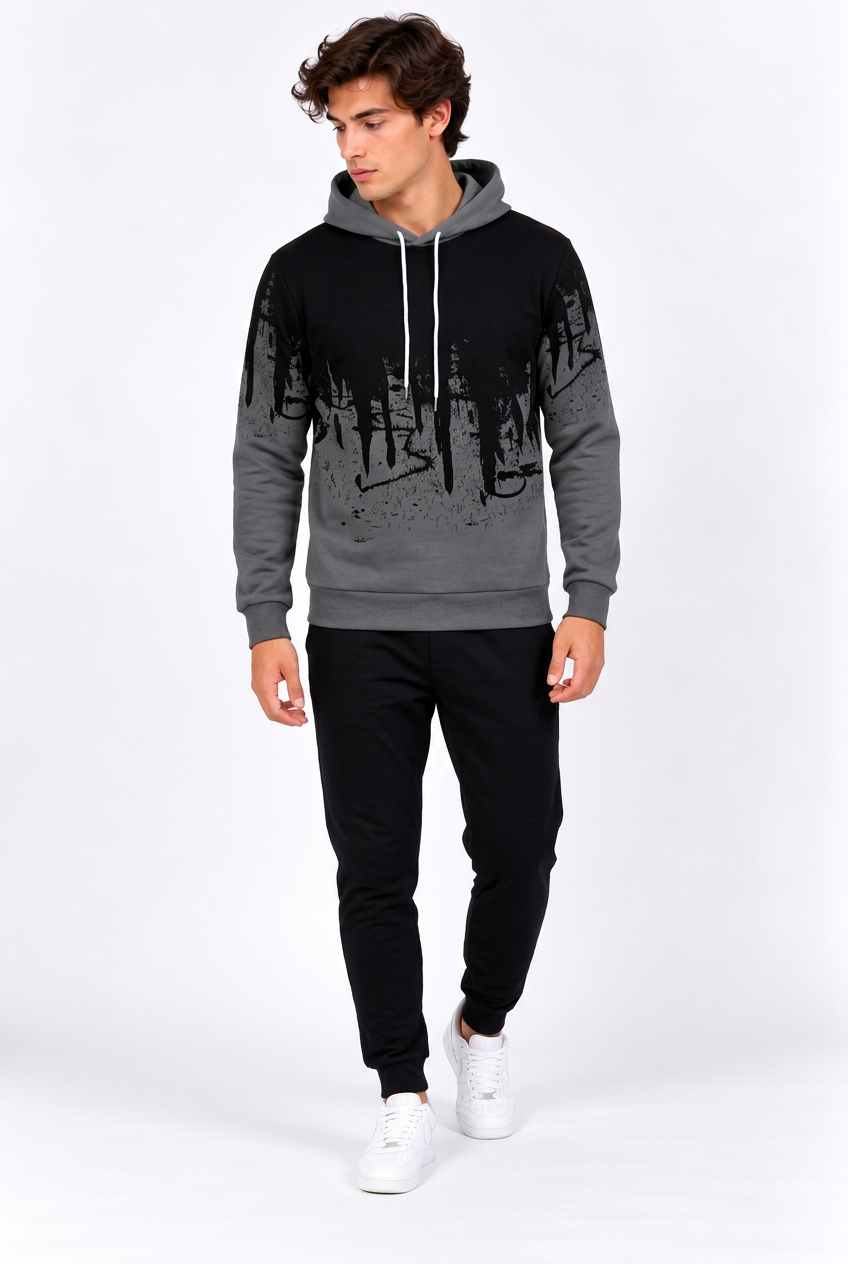 Jeff en noir et anthracite