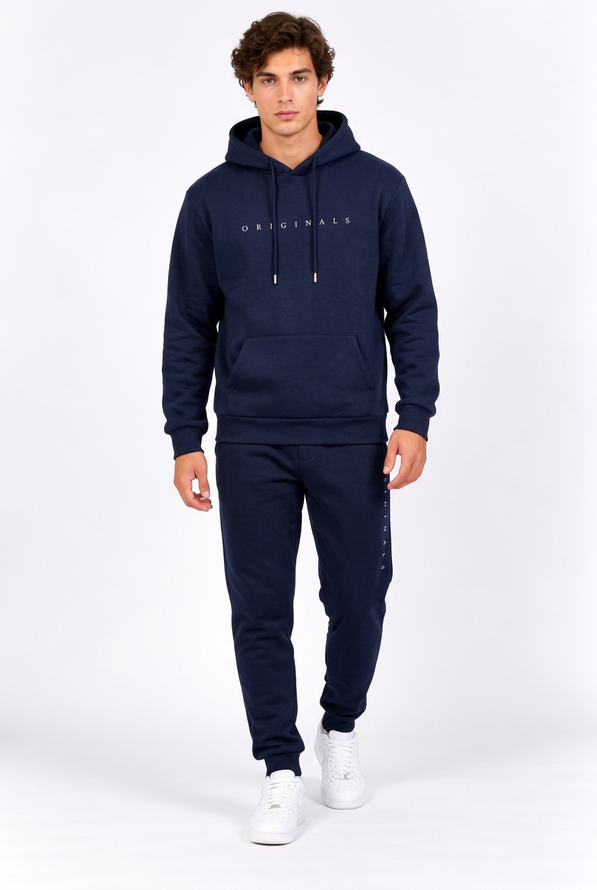 Jeff ensemble bleu marine