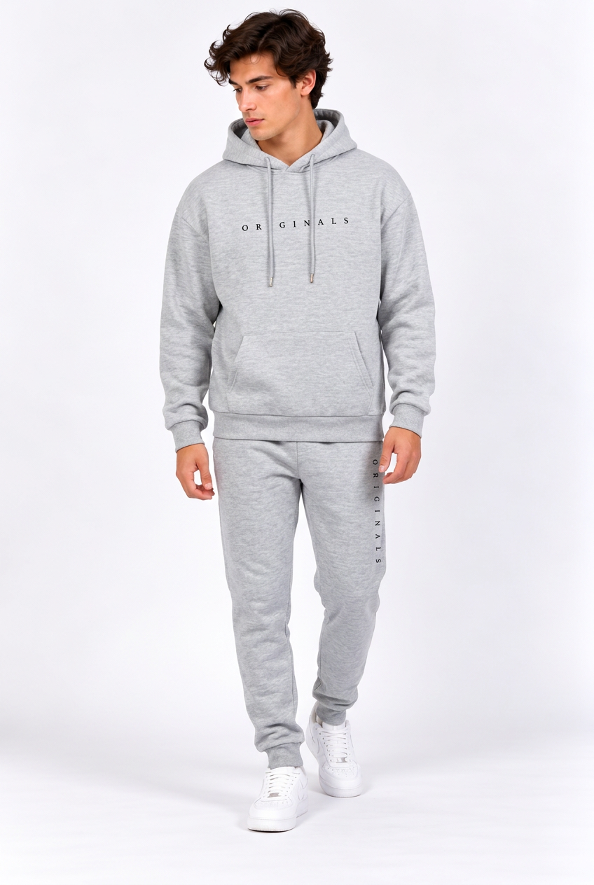 Jeff ensemble gris clair