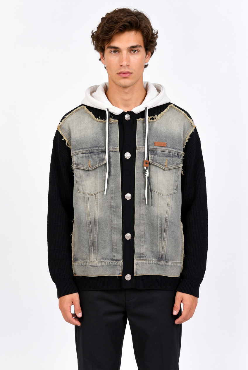 Jeff portant la veste noire