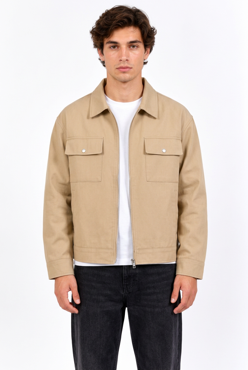 Jeff veste beige