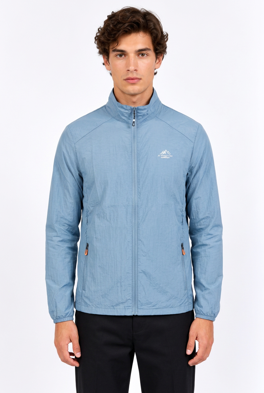 Jeff veste bleu clair