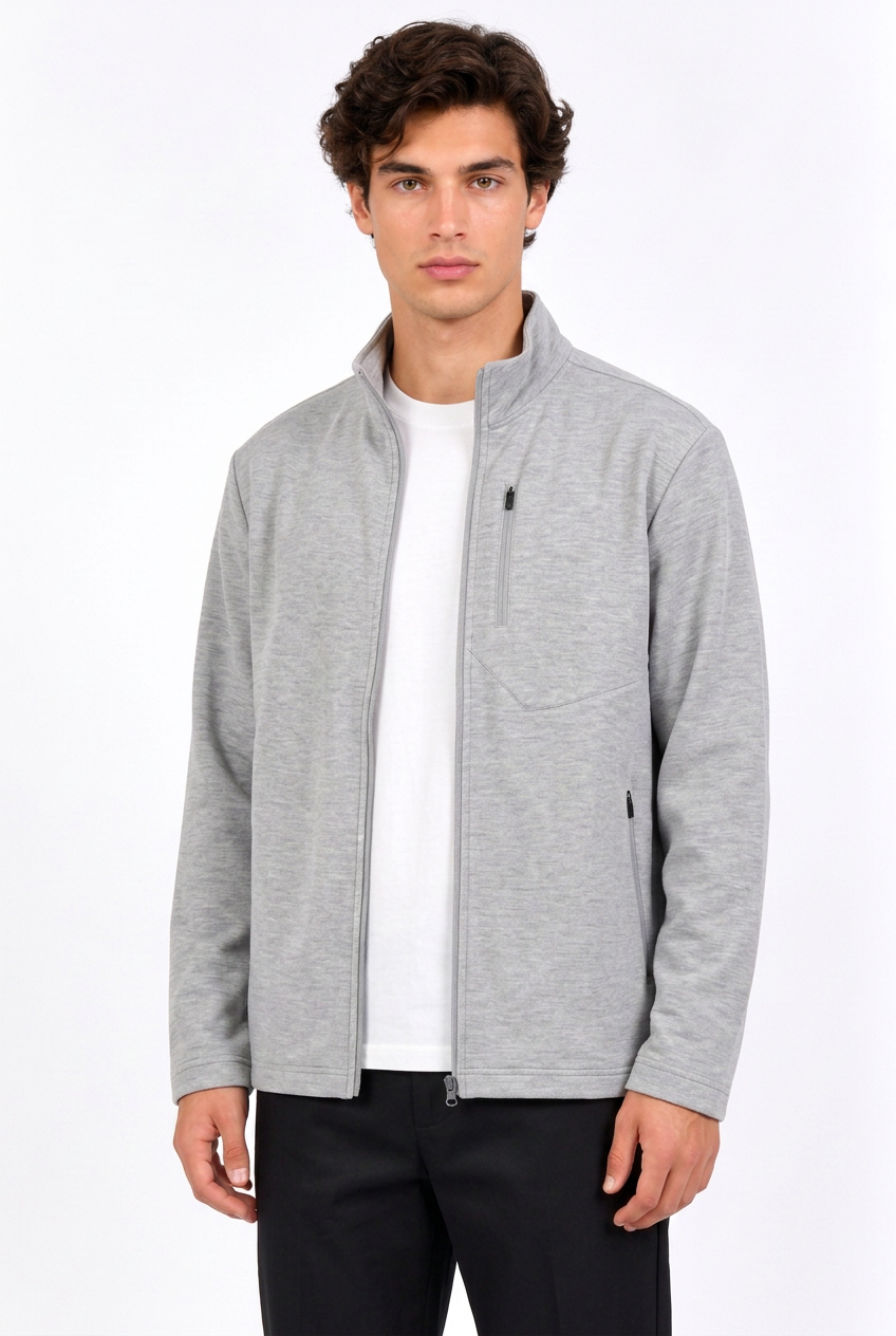 Jeff veste gris chiné