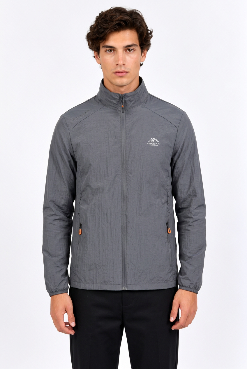 Jeff veste gris foncé