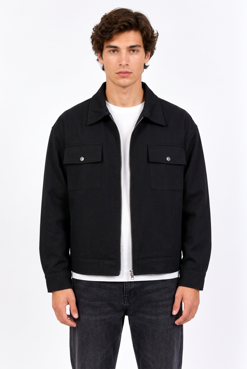 Jeff veste noire