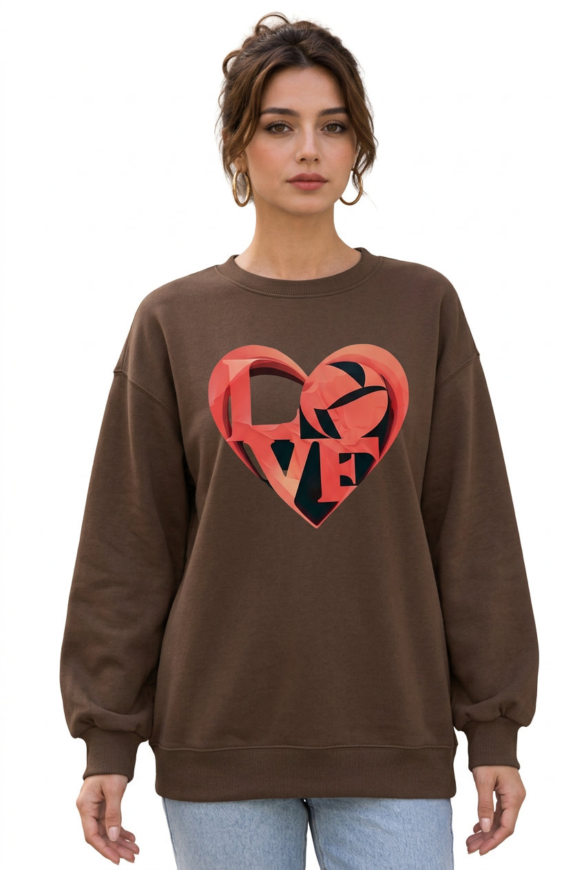 Stéphanie avec le sweat café