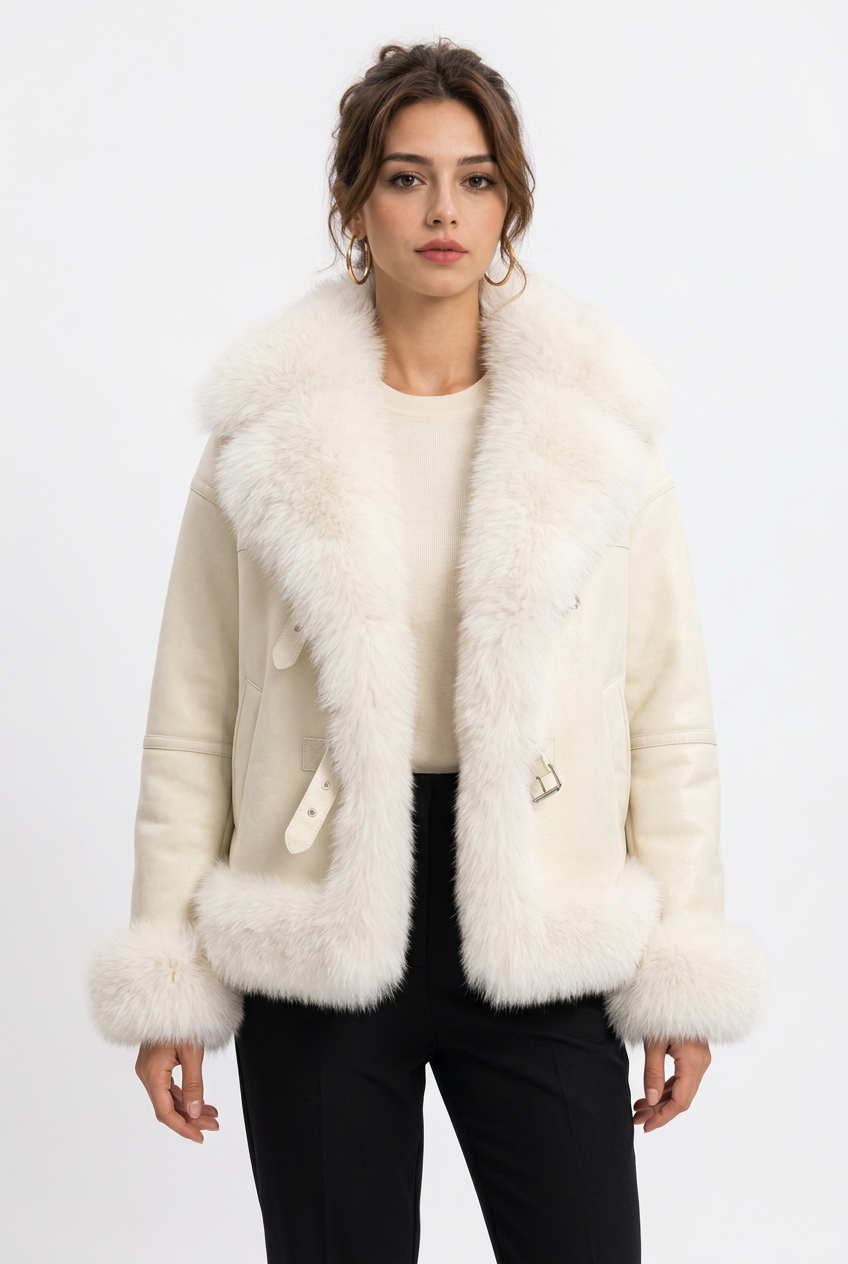 Stéphanie blanc cassé vue d’ensemble