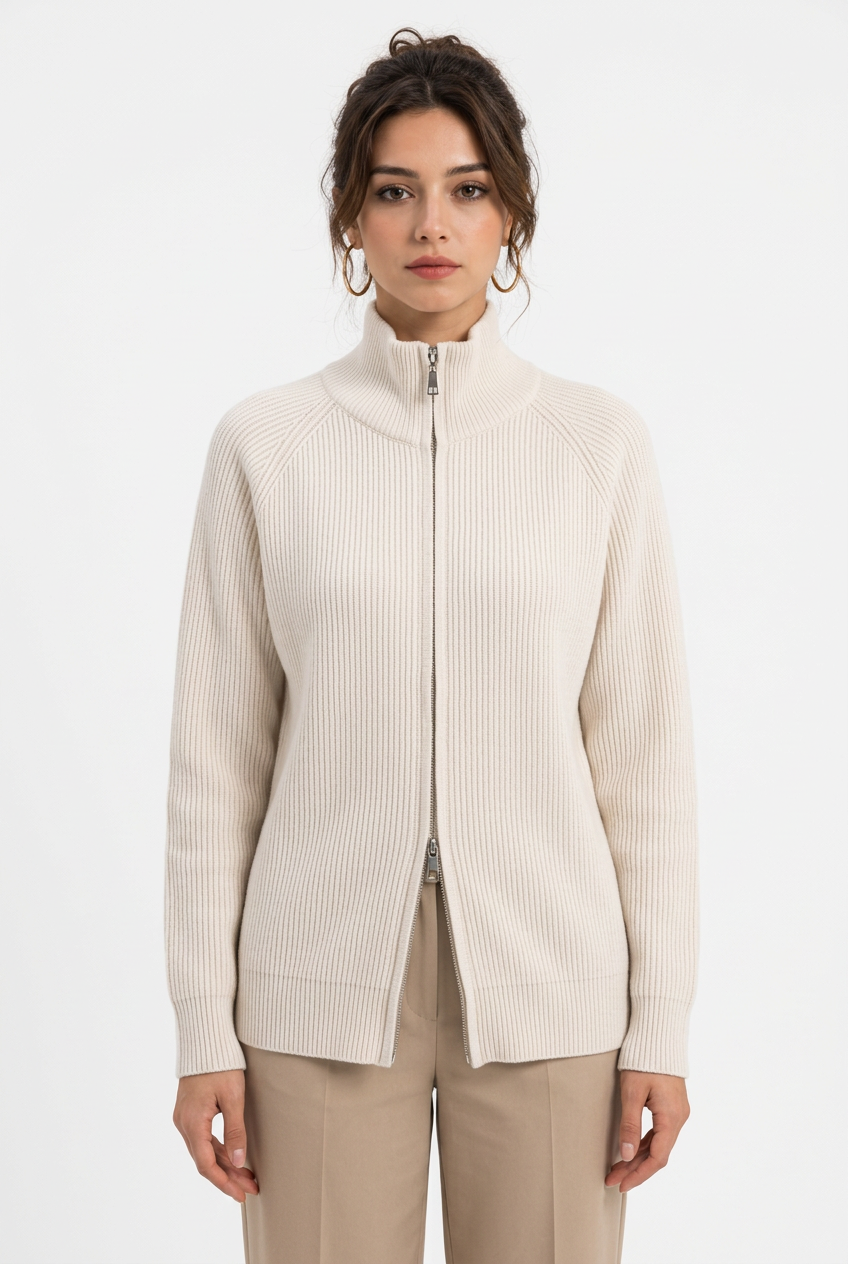Stéphanie cardigan blanc cassé