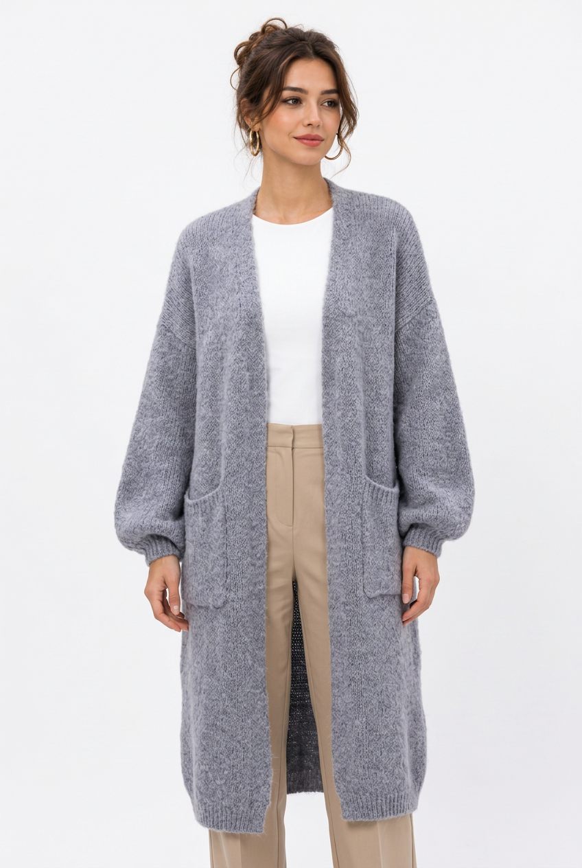 Stéphanie cardigan gris