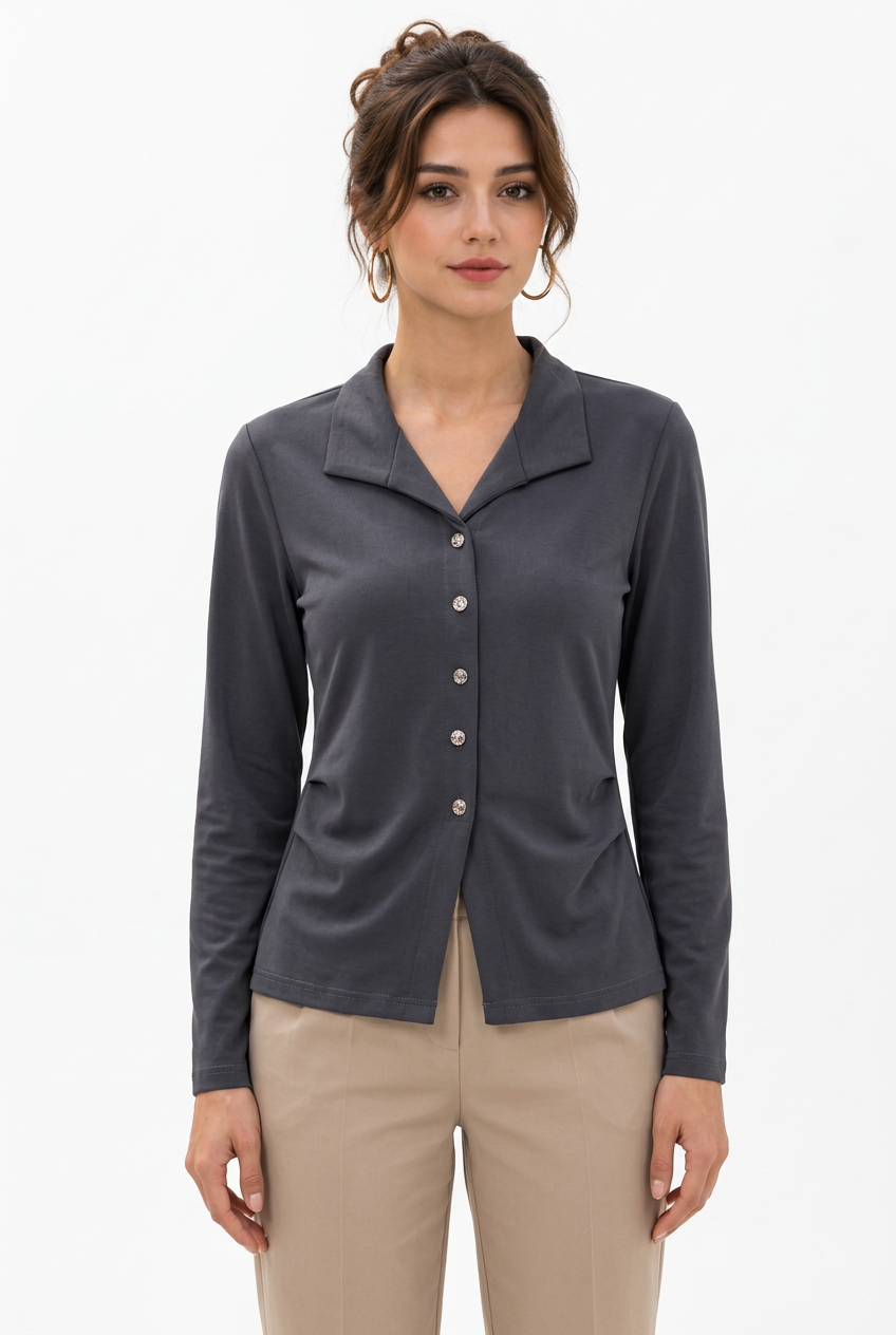 Stéphanie en gris anthracite