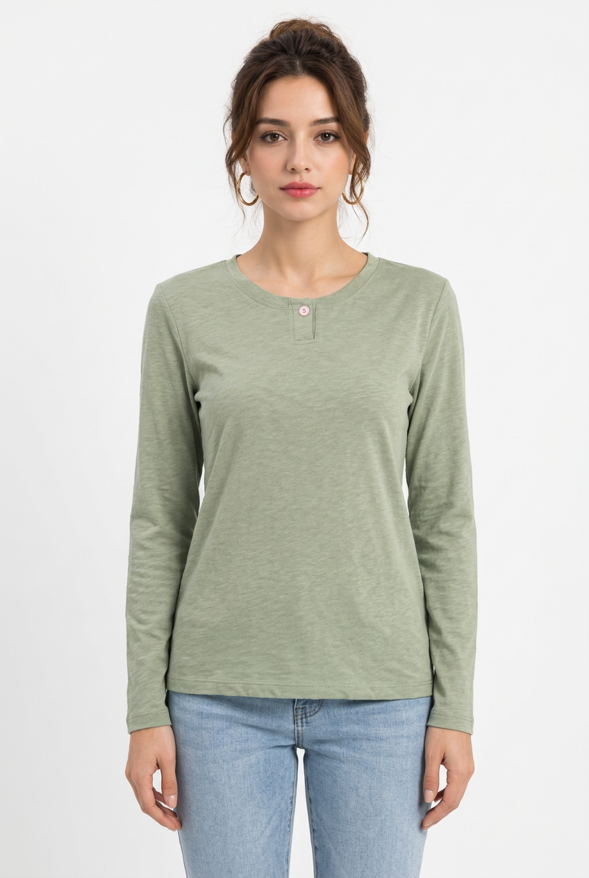 Stéphanie en vert clair